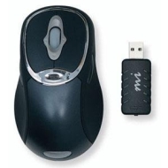 Micro Innovations Wireless Optical Travel Mouse Pro - Mouse - optical - wireless - RF - USB wireless receiver