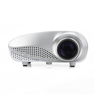 Fly-shop-Blanco LED Proyector 20W Mini Multimedia Home Theater 60 l&uacute;menes con HDMI / USB / SD / VGA / entrada AV (Como cine en casa,2.4 pulgadas de pa