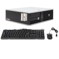 HP Compaq dc5750 Desktop PC - AMD Athlon 64 X2 2.1GHz, 2GB DDR2, 750GB HDD, DVDRW, Windows 7 Home Premium 32-bit, Mouse &amp; Keyboard (RB-825633300781) (