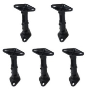 VideoSecu 5 Packs Satellite Surround Sound Wall Ceiling Speaker Mount Home Theater Brackets BSN