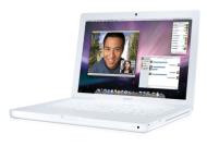 White MacBook 2GHz with Nvidia GeForce 9400M graphics