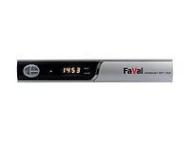 Faval Mercury SP 150 Digitaler Satelliten-Receiver (2x Scart-Anschluss, PVR-Ready, Frontside USB 2.0) silber
