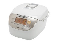 Panasonic SR-MS103 White Microcomputer Controlled Fuzzy Logic Rice Cooker 5-Cup Uncooked/10-Cup Cooked