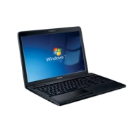 Toshiba Satellite 15.6&quot; Laptop featuring AMD  E-300 Processor (PSC0YC-04H026) - Black