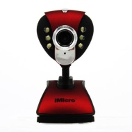 iMicro IM3299 1.3MP USB 2.0 Desktop Webcam w/Night Vision LEDs &amp; Microphone