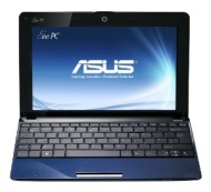 Asus EeePC R105D 25,7 cm (10,1 Zoll) Netbook (Intel Atom N455, 1,6GHz, 1GB RAM, 250GB HDD, Intel 3150, Win 7 Starter) blau