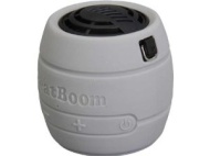 MicroNet BeatBoom Portable Wireless Bluetooth Speaker - Retail Packaging - Silver/Black