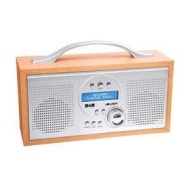 Bush Wooden Effect Digital DAB/FM Stereo Radio.