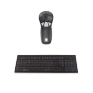 Gyration Wireless Air Mouse GO Plus with Full Sized Wireless Keyboard GYM1100FKNA