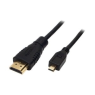 iBox - HDMI to MICRO HDMI 1M Cable - Gold Connectors - Ideal For Connecting HD Devices using the new Micro HDMI connector To Camcorder, Tablets, Mobil