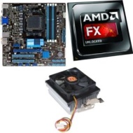 AMD FX-8300 3.3GHz Eight-Core OEM CPU/Asus M5A78L-M/USB3 mATX MB/Thermaltake CPU Cooler Bundle &nbsp;FD8300WMW8KHK Bundle