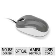 Kensington Wired Mouse for Netbooks - Mouse - optical - 2 button(s) - wired - USB