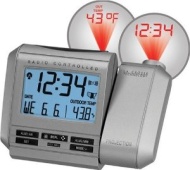 La Crosse Technology WT-5431 Projection Alarm Clock with Remote Temperature