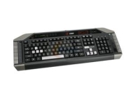 Saitek PK17U Black/Silver 104 Normal Keys 12 Function Keys USB Standard Cyborg Keyboard - Retail