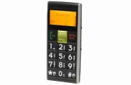 Senior mobile phone with big buttons, one touch SOS emergency call, dedicated torch &amp; hands free speaker - Denver GSP-100