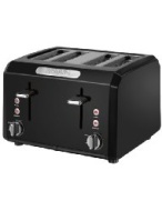 Waring CTT400BK Professional Cool Touch 4-Slice Toaster, Black