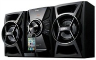 Sony 100 watts Hi-Fi Audio Stereo Sound System with iPod Dock, CD Player, AM/FM Receiver with 30 Station Presets, Sleep Timer, Play Timer, DSGX Bass B
