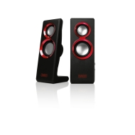 Sweex 2.0 Speaker Set Purephonic 20W red