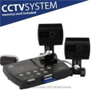 GET CCTV System with DVR (Twin Black &amp; White Camera)