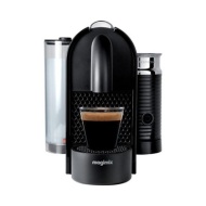 Nespresso - Black &#039;U &amp; Milk&#039; coffee machine by Magimix 11344