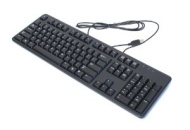 DELL 2GR91 Slim Black USB 104-Key Keyboard, With Fold-out Feet, For Desktop and Notebook Systems, Maybe Used On ANY Computer System That Supports USB