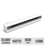 Penpower 410 WDS4101EN WorldocScan Compact Document Scanner - Sheetfed, 600 dpi, USB &nbsp;WDS4101EN-R