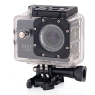 1080P 30fps 12MP H.264 1.5Inch 170&deg; Outdoor Waterproof Sports Home Security HD DV/CAR DVR/Camera Recorder(Black)