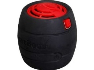 MicroNet BeatBoom Portable Wireless Bluetooth Speaker - Retail Packaging - Black/Red