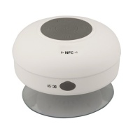 Expower(R) NFC Water Resistant Wireless FM Radio Bluetooth Shower Speaker with Suction Cup and Hands-Free Speakerphone for Iphone6 6Plus and Samsung G