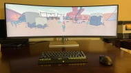 HP E45c G5: a huge, immersive monitor, but it comes at a price