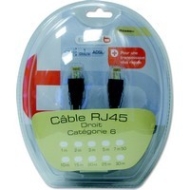 RJ45 ESSENTIELB CAT6E Droit 7M50 noir