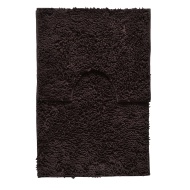 HLC.ME 2 Piece High-Pile Chenille Rug Set with Non-Skid Backing (Sage)