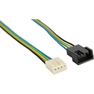 InLine&reg; Cavo prolunga alimentazione ventole PWM 4pin maschio a 4pin femmina, 30cm
