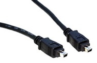 Max Value Cavo IEEE 1394a (Presa 4poli/4poli, 2 m), colore: Nero