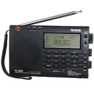 TECSUN PL660 Portable Radio FM/LW/MW/SW/SSB/AIRBAND PLL World Band Synthesized Receiver, LCD Display, Dual Conversion