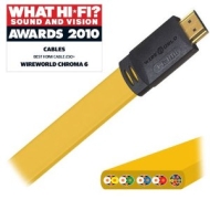 Wireworld Chroma 6 HDMI - High Speed With Ethernet - 1m - FREE Pack Of Fisual Chunky Cable Ties worth &pound;3.99.