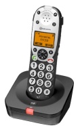 Amplicomms 710 Powertel Voice Assisted Amplified Cordless DECT Telephone - Anthracite