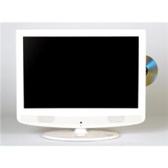 19 Inch HD Ready / Freeview / Widescreen LCD TV / DVD Combi / Integrated DVD / USB Media Player/ White
