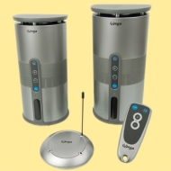 Funk Lautsprecher mit echten 5 Watt Sinus + Fernbedienung, satter Sound