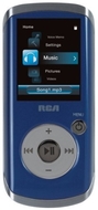 RCA Opal 4 GB Video MP3 player with 1.8-inch Display, FM Radio, and Voice Recording (Blue)