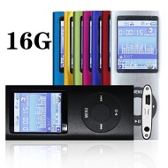 G.G.Martinsen 16 GB Slim 1.78&quot; LCD Mp3 Mp4 Player Media/Music/Audio Player with accessories-Black Color