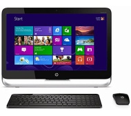 HP Pavilion 23-b030ea Touchscreen All-In-One Desktop PC (Intel&reg; CoreTM i5-4590T Processor (2 GHz, 3 GHz with TurboBoost, 6 MB cache), 8GB RAM, 1TB HDD