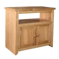 Hamilton Oak TV Cabinet Traditional Hardwood Furniture