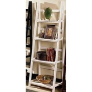 LADDER - Leaning Storage / Display Shelves - White