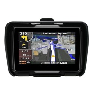 Rupse Waterproof IPX7 Portable Universal Motorcycle 4.3&quot; Touch Screen GPS Nav Navigation Navigator With Free Map Multimedia Player Mp3 Video Bluetooth