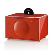 Geneva Sound System Model L Wireless All-In-One HiFi System with CD, Bluetooth &amp; FM (Red)