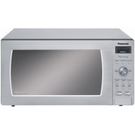 Panasonic Prestige 1250-Watt Full-Size Stainless Steel Microwave Oven