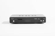 Xoro HRS 3400 Digitaler Satelliten-Receiver (2x Scart-Anschluss, PVR Ready, Kartenslots, USB 2.0) schwarz