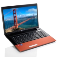 Gateway 17.3&quot; LCD, Dual Core, 4GB RAM, 320GB HDD Laptop Computer with 2-Year Warranty - Red