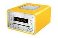sonoro cubo.soleil Limited Edition Design CD-/MP3-Radio AU-1300 BL (CD-/MP3-Player, LCD-Anzeige, UKW-Tuner, AUX-Eingang f&uuml;r MP3-Player, iPod, Noteboo